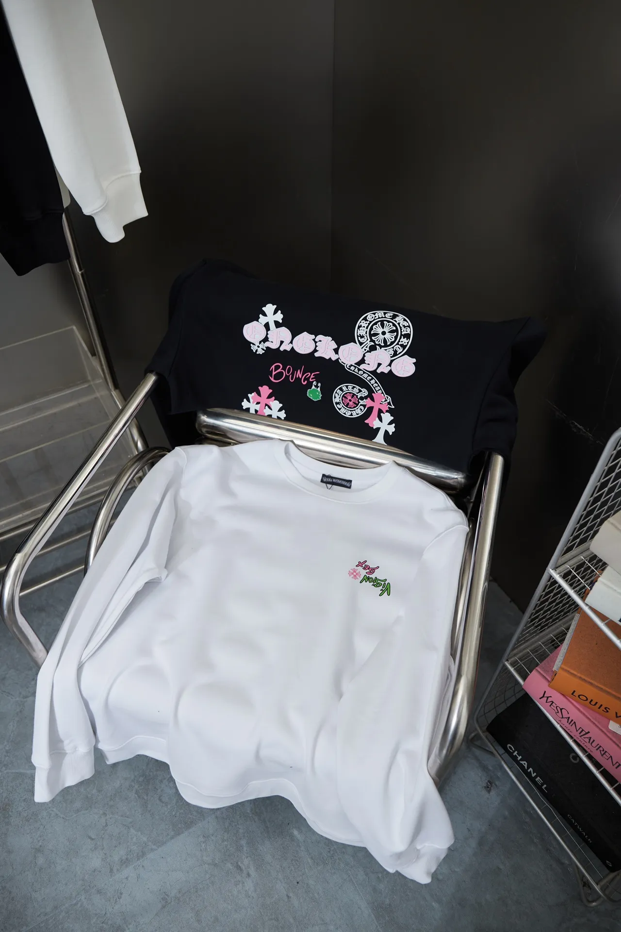 Chrome Hearte CH ：Black/White Size：S M L XL